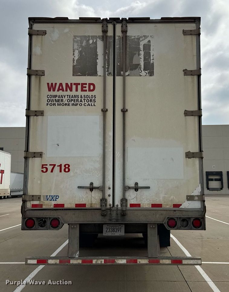 image for item EJ3726 2014 Vanguard VXP 57' dry van trailer