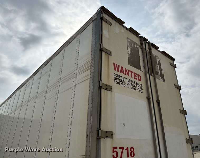 image for item EJ3726 2014 Vanguard VXP 57' dry van trailer