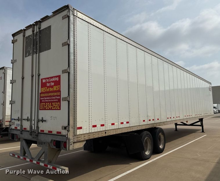 image for item EJ3727 2016 Vanguard VXP 57' dry van trailer