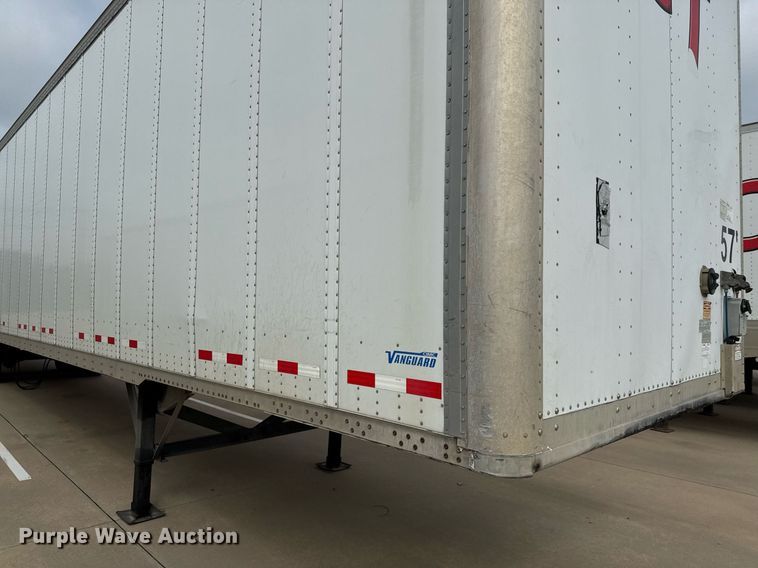image for item EJ3727 2016 Vanguard VXP 57' dry van trailer