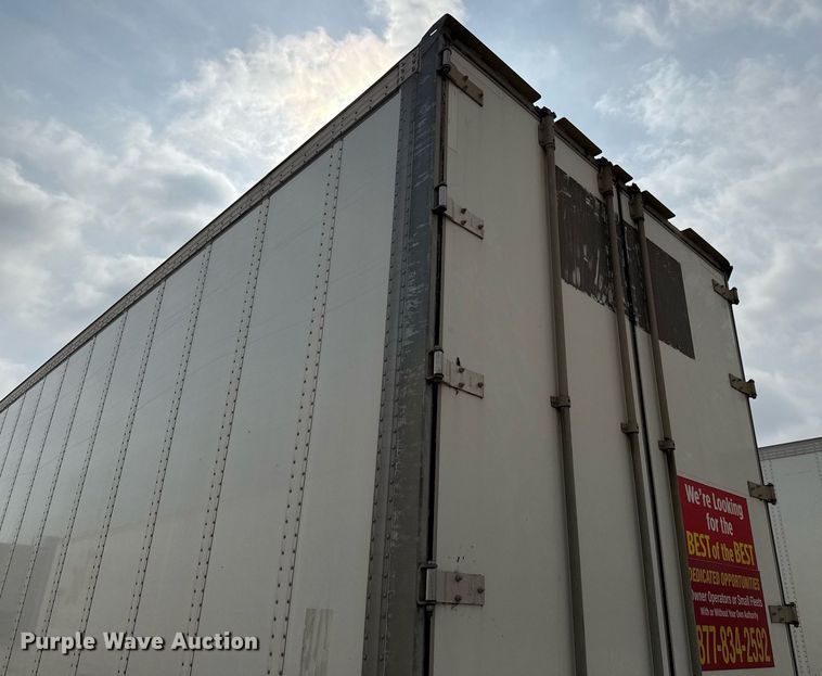 image for item EJ3727 2016 Vanguard VXP 57' dry van trailer