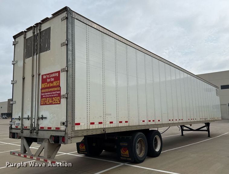 image for item EJ3728 2016 Vanguard VXP 57' dry van trailer