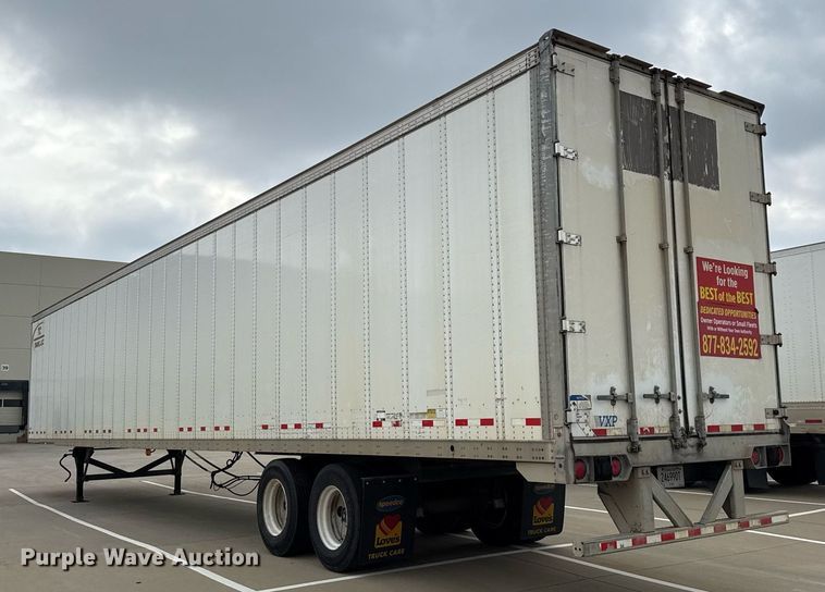 image for item EJ3728 2016 Vanguard VXP 57' dry van trailer