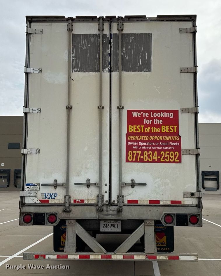 image for item EJ3728 2016 Vanguard VXP 57' dry van trailer