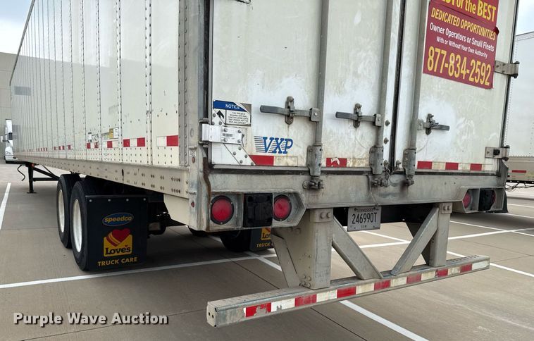 image for item EJ3728 2016 Vanguard VXP 57' dry van trailer