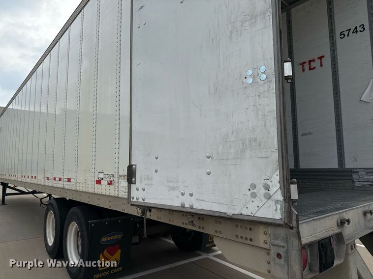 image for item EJ3728 2016 Vanguard VXP 57' dry van trailer