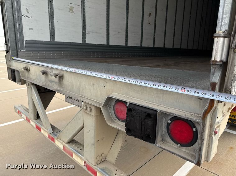 image for item EJ3728 2016 Vanguard VXP 57' dry van trailer