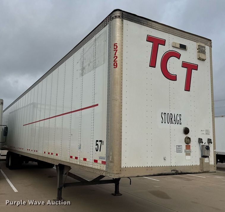 image for item EJ3729 2014 Vanguard VXP 57' dry van trailer