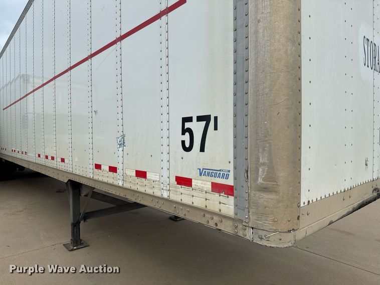 image for item EJ3729 2014 Vanguard VXP 57' dry van trailer