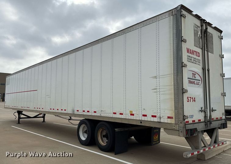 image for item EJ3730 2014 Vanguard VXP 57' dry van trailer