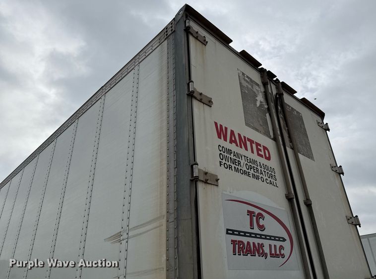 image for item EJ3730 2014 Vanguard VXP 57' dry van trailer