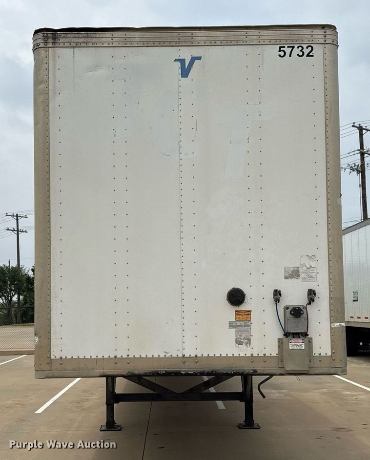 image for item EJ3731 2016 Vanguard VXP 57' dry van trailer
