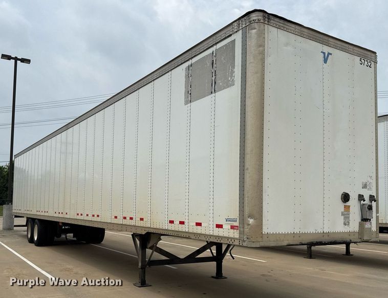 image for item EJ3731 2016 Vanguard VXP 57' dry van trailer