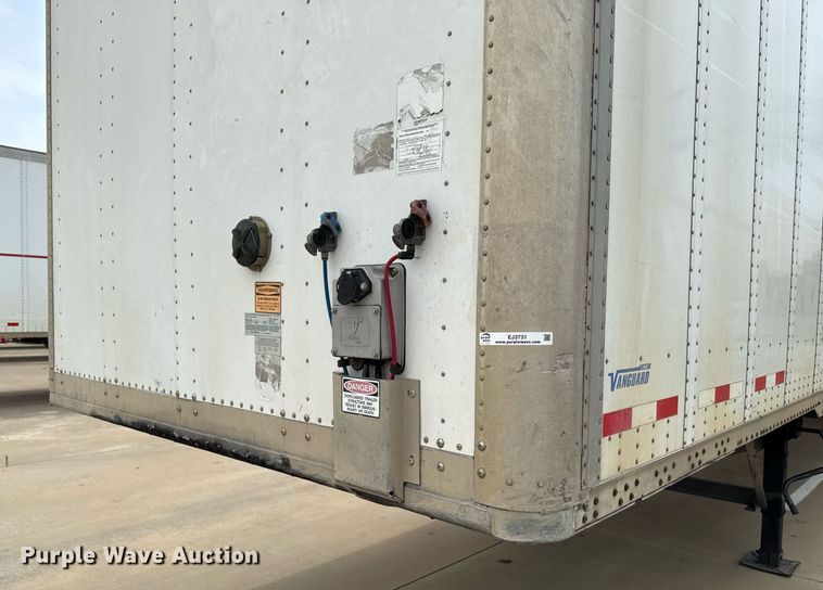 image for item EJ3731 2016 Vanguard VXP 57' dry van trailer