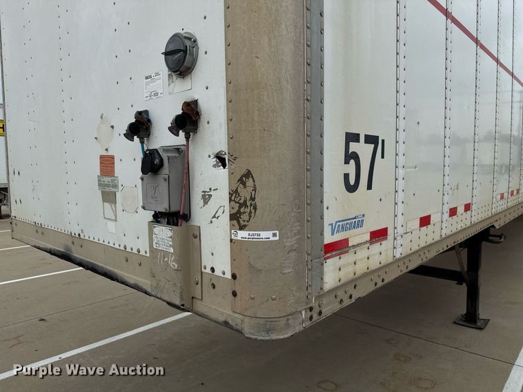 image for item EJ3732 2014 Vanguard VXP 57' dry van trailer