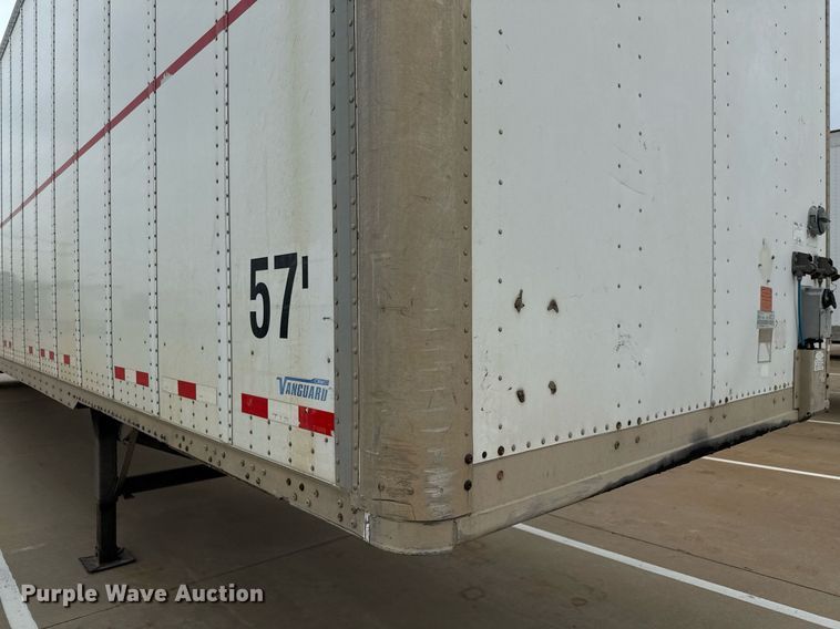 image for item EJ3732 2014 Vanguard VXP 57' dry van trailer