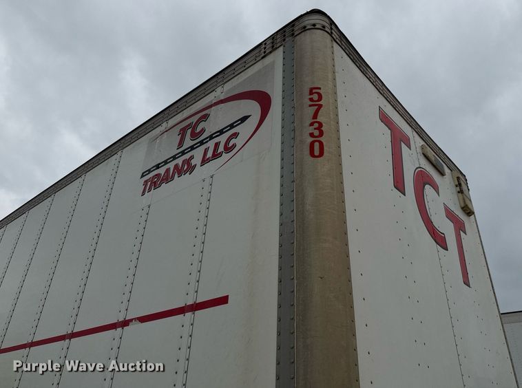 image for item EJ3732 2014 Vanguard VXP 57' dry van trailer