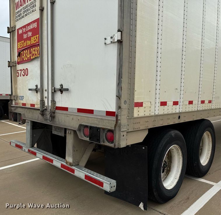 image for item EJ3732 2014 Vanguard VXP 57' dry van trailer