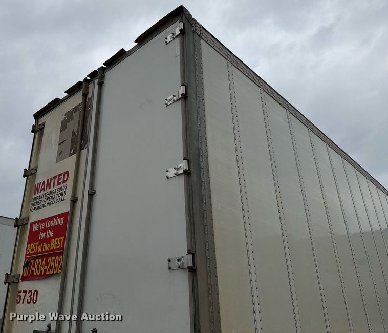 image for item EJ3732 2014 Vanguard VXP 57' dry van trailer