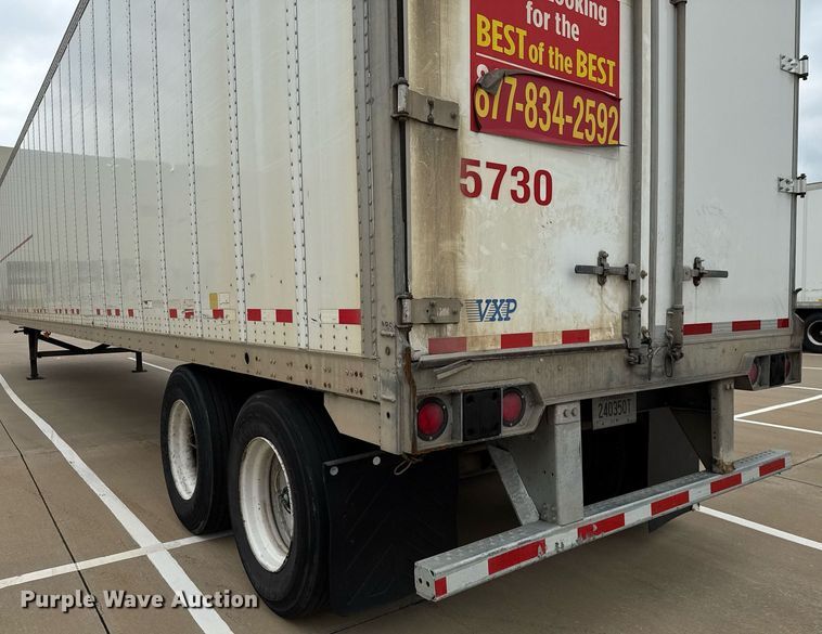 image for item EJ3732 2014 Vanguard VXP 57' dry van trailer