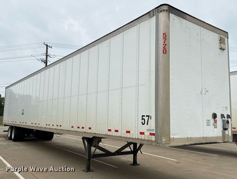 image for item EJ3733 2014 Vanguard VXP 57' dry van trailer