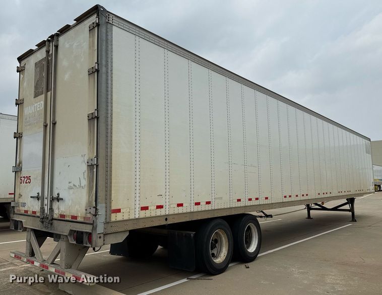 image for item EJ3734 2014 Vanguard VXP 57' dry van trailer