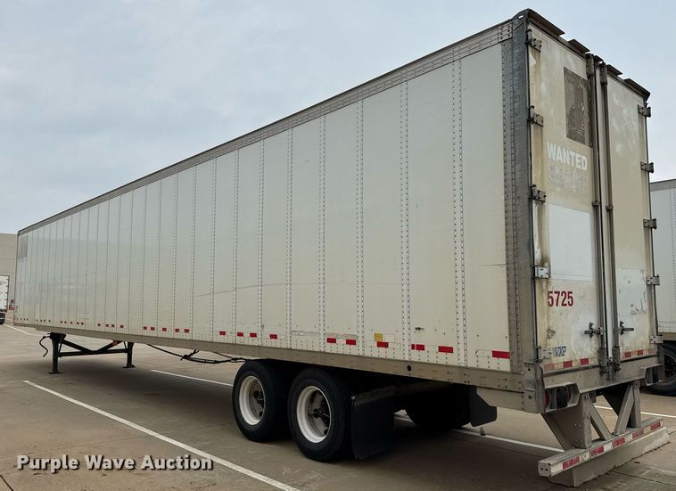 image for item EJ3734 2014 Vanguard VXP 57' dry van trailer