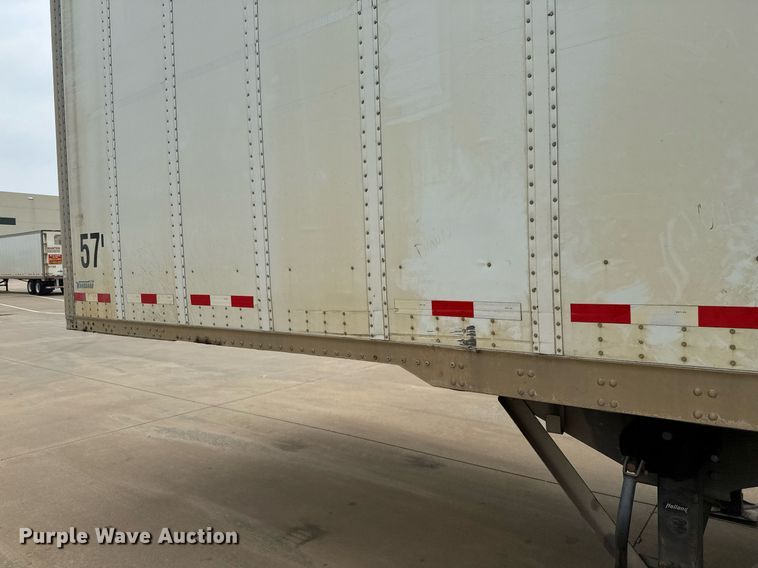 image for item EJ3734 2014 Vanguard VXP 57' dry van trailer