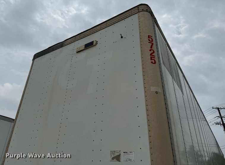 image for item EJ3734 2014 Vanguard VXP 57' dry van trailer