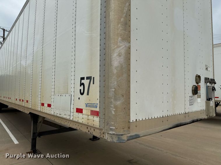 image for item EJ3734 2014 Vanguard VXP 57' dry van trailer