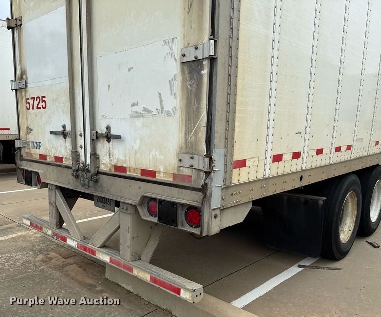 image for item EJ3734 2014 Vanguard VXP 57' dry van trailer