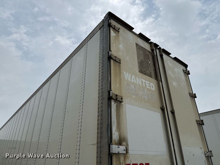 image for item EJ3734 2014 Vanguard VXP 57' dry van trailer