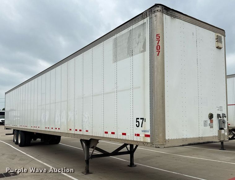image for item EJ3735 2014 Vanguard VXP 57' dry van trailer