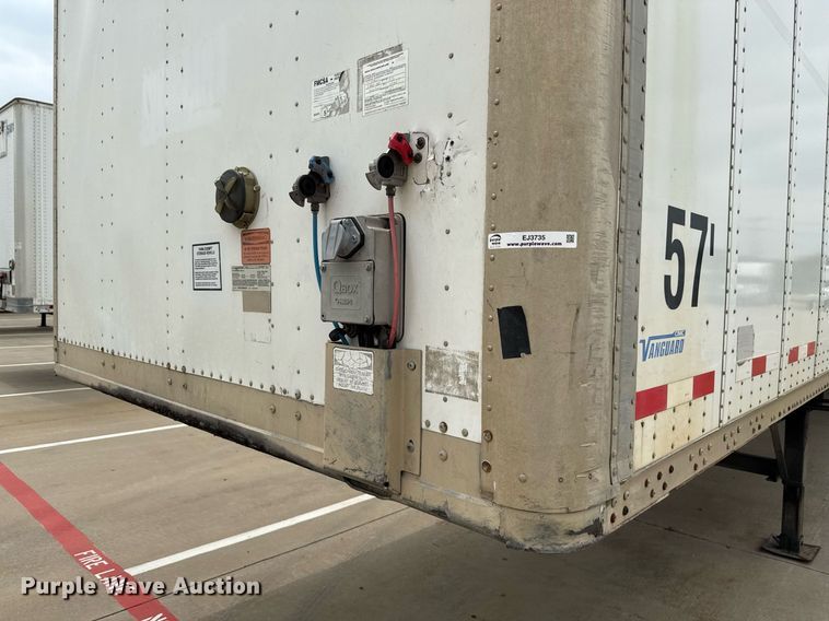 image for item EJ3735 2014 Vanguard VXP 57' dry van trailer