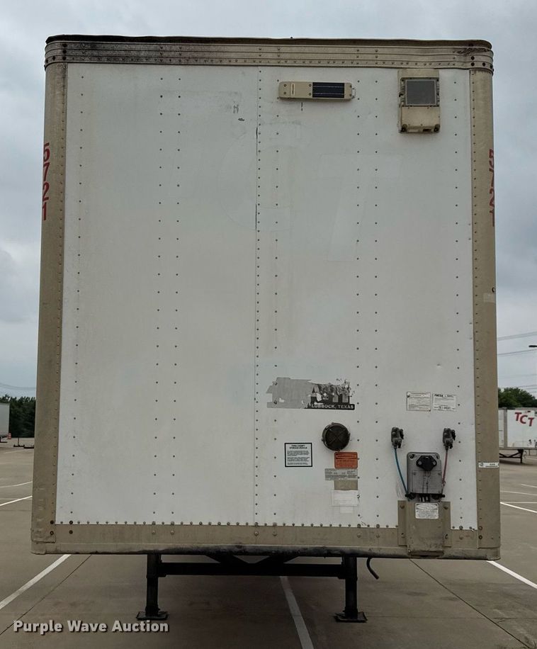 image for item EJ3736 2014 Vanguard VXP 57' dry van trailer