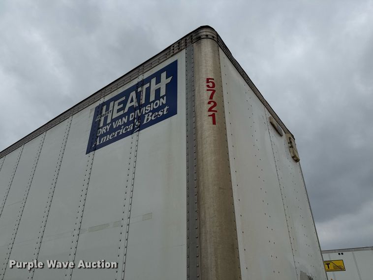 image for item EJ3736 2014 Vanguard VXP 57' dry van trailer