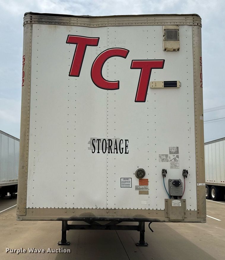 image for item EJ3737 2014 Vanguard VXP 57' dry van trailer