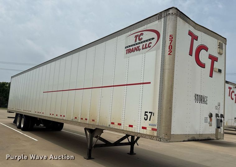 image for item EJ3737 2014 Vanguard VXP 57' dry van trailer