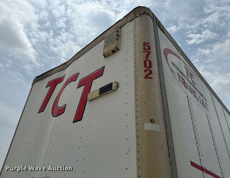 image for item EJ3737 2014 Vanguard VXP 57' dry van trailer