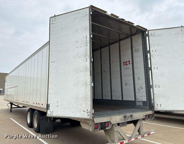 image for item EJ3737 2014 Vanguard VXP 57' dry van trailer