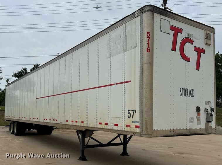 image for item EJ3738 2014 Vanguard VXP 57' dry van trailer