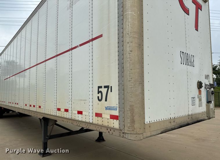 image for item EJ3738 2014 Vanguard VXP 57' dry van trailer