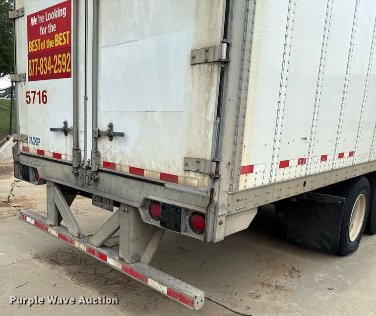 image for item EJ3738 2014 Vanguard VXP 57' dry van trailer