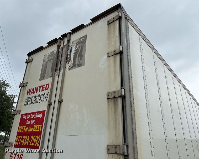 image for item EJ3738 2014 Vanguard VXP 57' dry van trailer