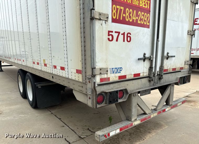 image for item EJ3738 2014 Vanguard VXP 57' dry van trailer