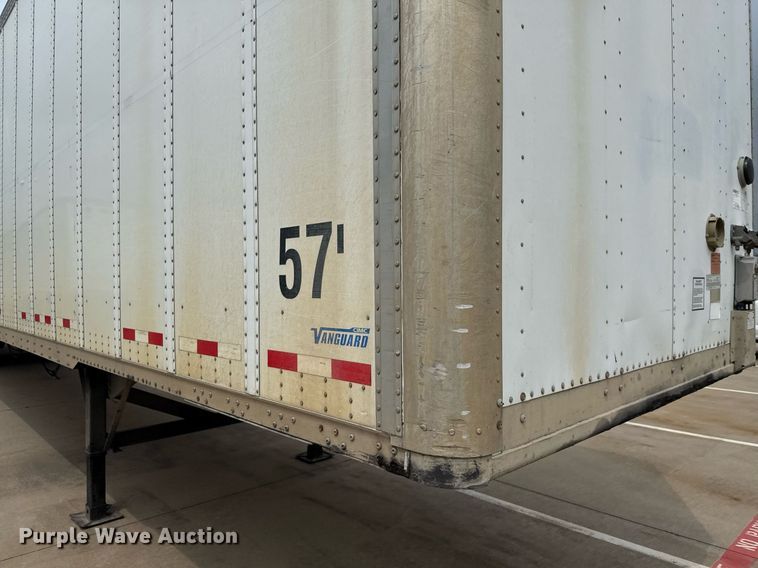 image for item EJ3739 2014 Vanguard VXP 57' dry van trailer