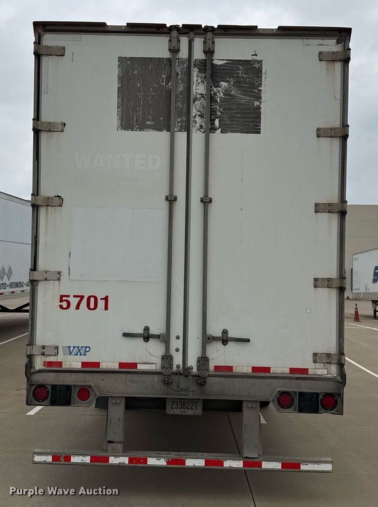 image for item EJ3740 2014 Vanguard VXP 57' dry van trailer