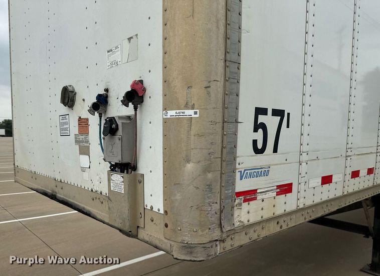 image for item EJ3740 2014 Vanguard VXP 57' dry van trailer