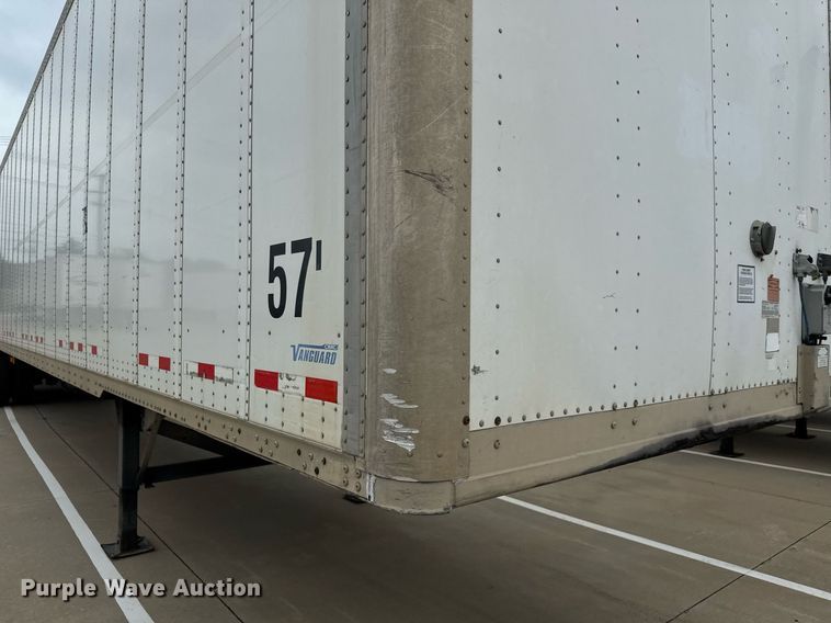 image for item EJ3740 2014 Vanguard VXP 57' dry van trailer