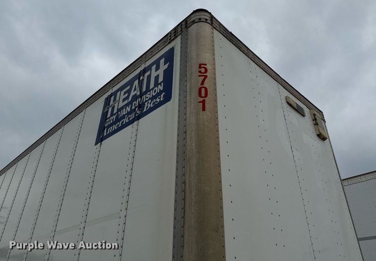 image for item EJ3740 2014 Vanguard VXP 57' dry van trailer